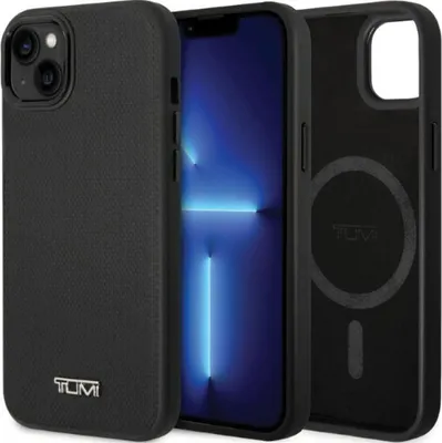 Image de Tumi Tuhmp14Srbak Iphone 14 / 15 / 136,1 Czarny/Black Hardcase Leather Balistic Pattern Magsafe