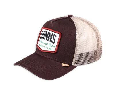 Produktbild von DJINNS Trucker Cap HFT Nothing Club #2 HeatDye dark brown