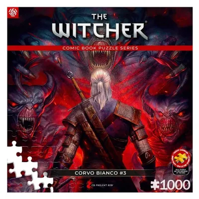 Productafbeelding van Good Loot Puzzel: The Witcher (Wiedźmin) Corvo Bianco, 1000 stukjes
