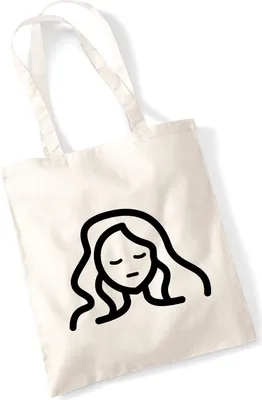 Produktbild von Huuraa Jutebeutel Jungfrau Sternzeichen Symbol 10 Liter Natural Baumwolle Tasche Geschenkidee