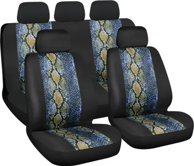 Obrázek produktu pro Sada potahů na autosedačku Reptile z polyesteru s houbovým čalouněním v antracitové barvě