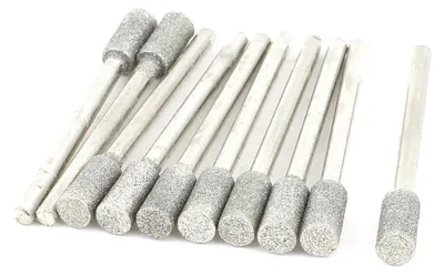 Produktbild von 3?mm Schaft 5?mm Zylinderkopf Punkte Schleifen Bit 10?PCS de