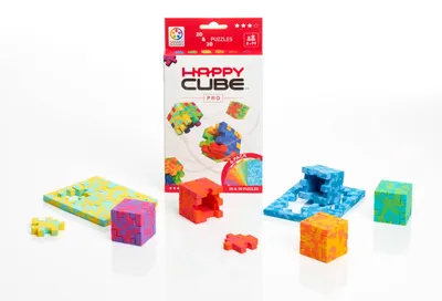 Produktbild von SmartGames Happy Cube 6 Colour Pack Pro, 3D-Puzzle, Junge/Mädchen, 7 Jahr(e)