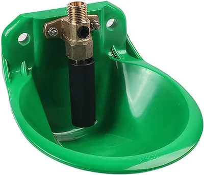 Automatische Schaf-Tränke, 1 Liter, grün, Kunststoff, für Nutztiere