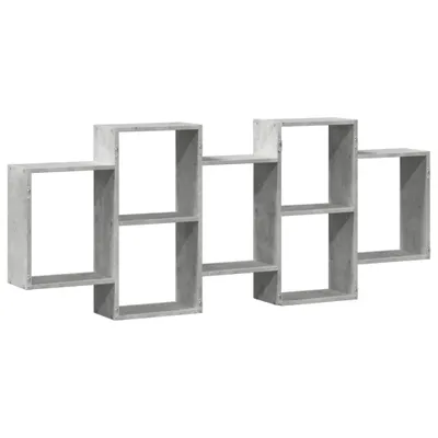 Immagine prodotto di vidaXL Scaffale a muro grigio cemento 159x18x65 cm materiale a base di legno