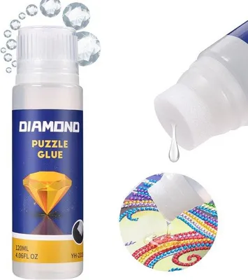 Obrázok produktu pre Diamant maľovacie farby 120 ml, priehľadné, rýchloschnúce