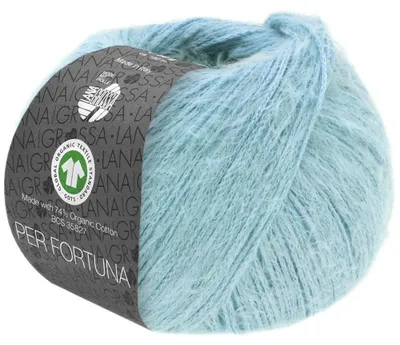 Produktbild von Lana Grossa - Per Fortuna GOTS 0041 helltürkis