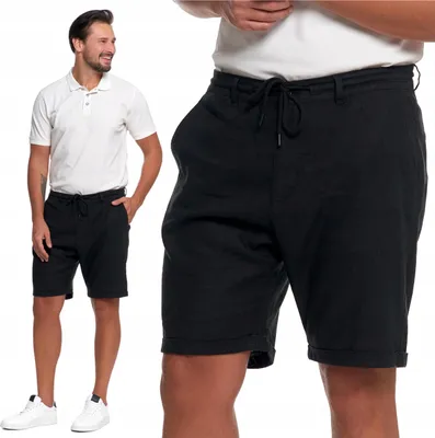 Produktbild von Elegante Herren Leinen Shorts Luftige Sommer Shorts MORAJ L