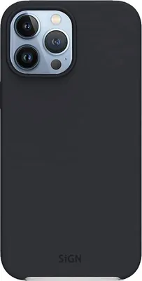 Produktbild von Liquid Silikonhülle für iPhone 13 Pro - Schwarz