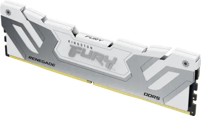 Immagine prodotto di Kingston FURY Renegade - DDR5 - modulo - 24 GB - DIMM 288-PIN - 4200 MHz / PC5-67200 - CL40 - 1,45 V - non bufferizzato - on-die ECC - bianco, argento