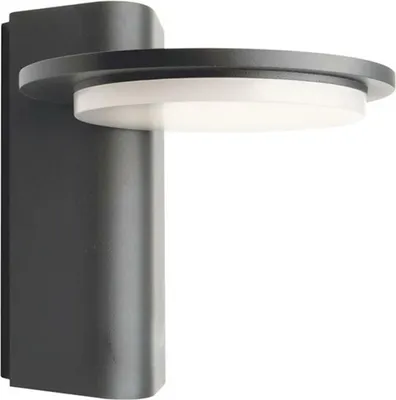 Image de ACA Lighting Applique extérieure LED SMD 13W 780LM 145d 230V AC 3.000K gris foncé CRI80 IP65 30.000hrs LG8205G