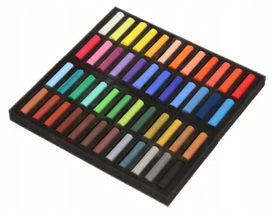 Produktbild von Koh-I-Noor Runde Pastellkreiden Künstler-Set 48 Farben