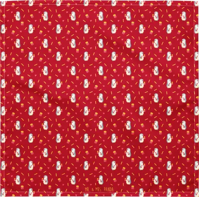 Produktbild von Mr. & Mrs. Panda Bandana Pinguin Pommes S - Gelb - Geschenk, für Partner, Dreieckstuch, Kopftuch, Haarband, Valentinstag, Freundin, Frauen, Freund, Hochzeitstag, Halstuch