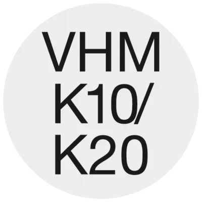 Obrázek produktu pro Půlkulatý gravír broušený z tvrdokovu 3x50mm Wilke