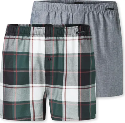Produktbild von Schiesser Herren 2PACK Boxershorts 8 sortiert 6 Pack (Mehrfach)