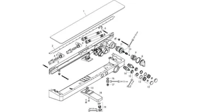 Produktbild von Hansgrohe ShowerTablet Select, Waschbecken, Chrom