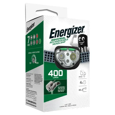 Image de Lampe frontale LED Energizer Vision Ultra HD, 400 lm E303197200 (Lampe frontale)