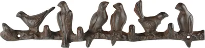 Produktbild von Esschert Design Haken Vögel auf Ast; LH243; 42,9x4,3x10,2 cm