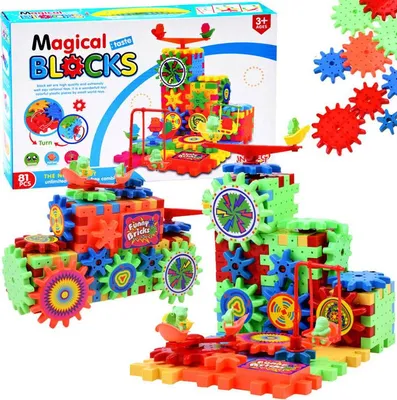 Immagine prodotto di blocchi wafer per piccoli costruttori BLOCCHI 81 elementi. | ZA2951