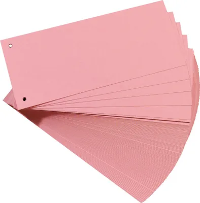 Produktbild von Herlitz Trennstreifen  rosa 100er