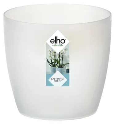 Obrázok produktu pre elho Brussels Orchid, Kvetináč, Voľne stojace, Polypropylén (PP), Priehľadná, Kolo, Vnútorný
