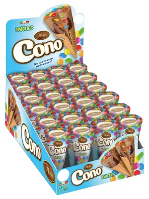 Produktbild von Messori Cioccolateria Cono Snack Parties 24x25g