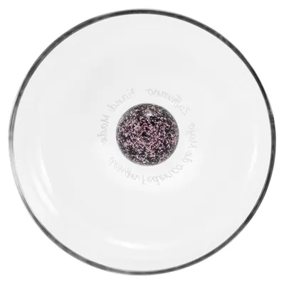 Image de Bilia Caleido Lot De 4 Tumblers En Verre Borosilicaté Soufflé À La Main Couleur Rose, Design Raffiné Avec Sphère Décorative Effet Ciel Étoilé