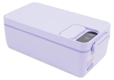 Produktbild von Elektrische Lunchbox - Tragbare Kabellose Heiz-Lunchbox - 1L Fassungsvermögen - USB Wiederaufladbar - 12000mAh Akku - Mit Isoliertasche - Ohne Wasserzugabe