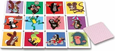 Produktbild von DINO Baby Gedächtnisspiel Maulwurf