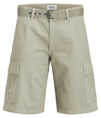 Produktbild von JACK & JONES Herren Cole Hudson Belted Cargo Shorts Mid
