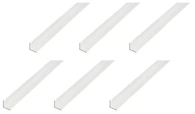Immagine prodotto di Alberts, profilo angolare, alluminio, anodizzato argento, 25 x 25 x 1,5 mm, lunghezza 1 metro