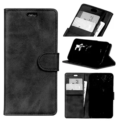 Produktbild von BOOK HÜLLE SCHWARZ für Samsung Galaxy S22 5G Handyhülle Handytasche Flip Case Klapphülle Cover