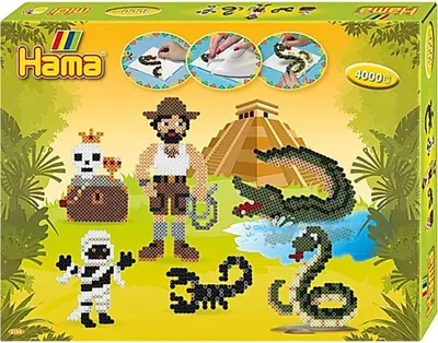 Immagine prodotto di Hama 3154 Hama iron on beads midi "Adventure", confezione regalo