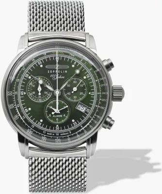 Produktbild von Zeppelin Zeppelin 100 Jahre Herrenuhr Męski Kwarcowy, Ronda 5130.D Zeppelin-8680M-4
