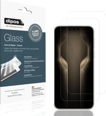Obrázek produktu pro 2x dipos GlassCC Huawei Mate 80 Pro Max