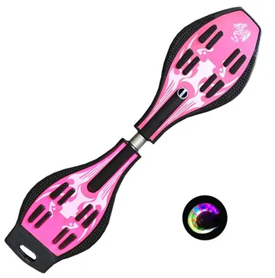 Waveboard mit leuchtenden Rollen für Kinder und Jugendliche