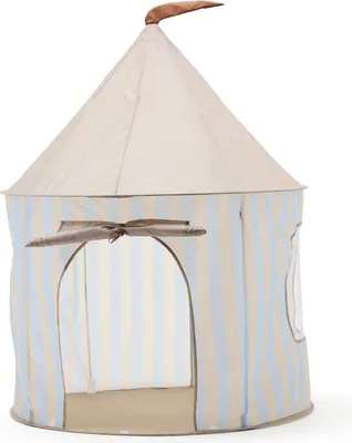 Produktbild von Kids Concept Spielzelt Streifen hellblau - H 130 cm - D 100 cm - ab 24 Monate Kinder