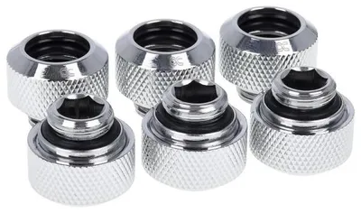 Obrázek produktu pro Alphacool 17376, Spojka, Mosaz, Stříbrná, 1/4", 21 mm, 21 mm