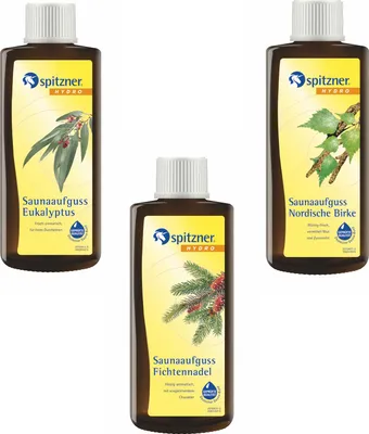 Produktbild von Spitzner Vorteilspack 3er Eukalyptus Fichtennadel Nordische Birke je 190 ml