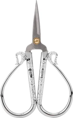 Produktbild von Edelstahl -Kreuzstichschere Vintage Nähschere Stickerei (Silber)