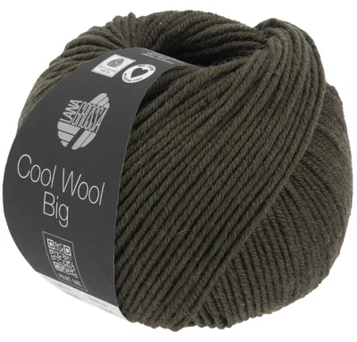 Produktbild von Lana Grossa - Cool Wool Big Melange 1629 dunkeloliv meliert