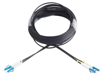 Imagen del producto de Cable de fibra óptica, 100 metros de longitud, con conectores LC/UPC, 300 m
