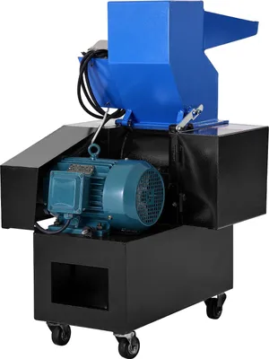 Produktbild von SucceBuy Kunststoff-Schredder-Zerkleinerer, 2,2 kW, Granulator für Flaschen, 100–150 kg/h Kapazität, mit Rädern, SDK-11-Klinge & 6 mm Maschenweite für PVC, ABS, PTFE (380V, 50 Hz, 3-phasig)