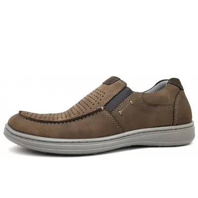 Immagine prodotto di Scarpa slip-on Jomos da uomo in marrone, misura 46
