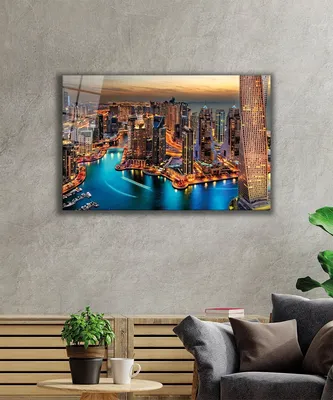 Zdjęcie produktu dla Wallity, 8530 - 110 x 70, obrazy szklane, wielokolorowe, szkło, 70 x 110 cm