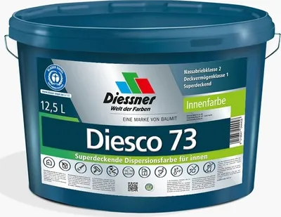 Produktbild von Diessner Diesco 73 Premium Innenfarbe weiß 12,5 Liter