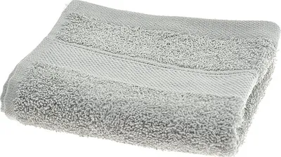 Zdjęcie produktu dla Ręcznik bawełniany - jasnoszary - 50 x 100 cm