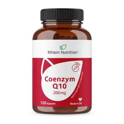 Produktbild von Coenzym Q10 200 mg vegan Kapseln 120 St