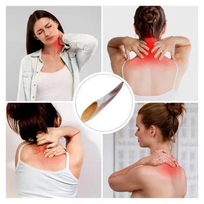 Produktbild von Gua Sha Massagegerät aus Horn für Körper und Gesicht zur Verbesserung der Hautelastizität