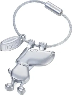 Obrázek produktu pro TROIKA KR17-14/MA, Kroužek na klíče, Šedá, Kov, Postavička, 88 mm, 49 mm
